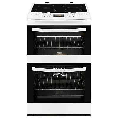 Zanussi ZCV46200WA Double Electric Oven, White
